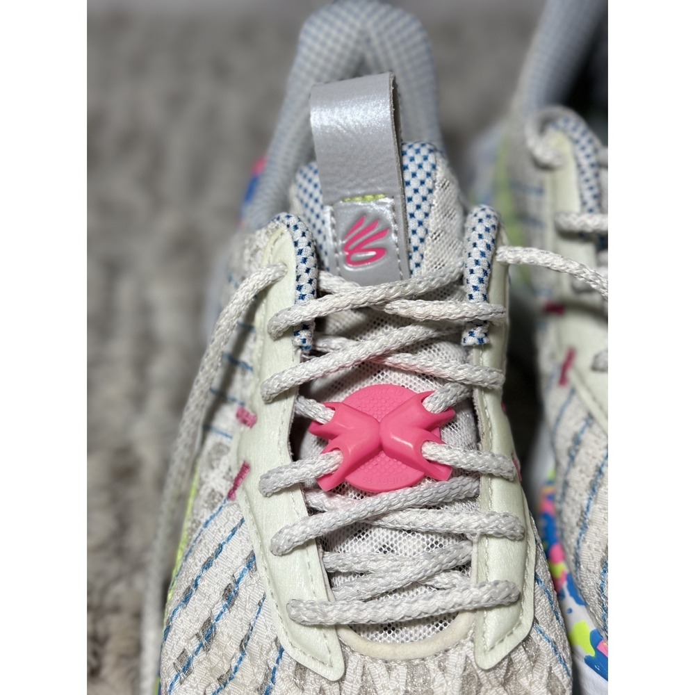 Under Armour Curry "Splash Party" Youth 4Y Basketball Shoes Multicolor - Picture 9 of 10